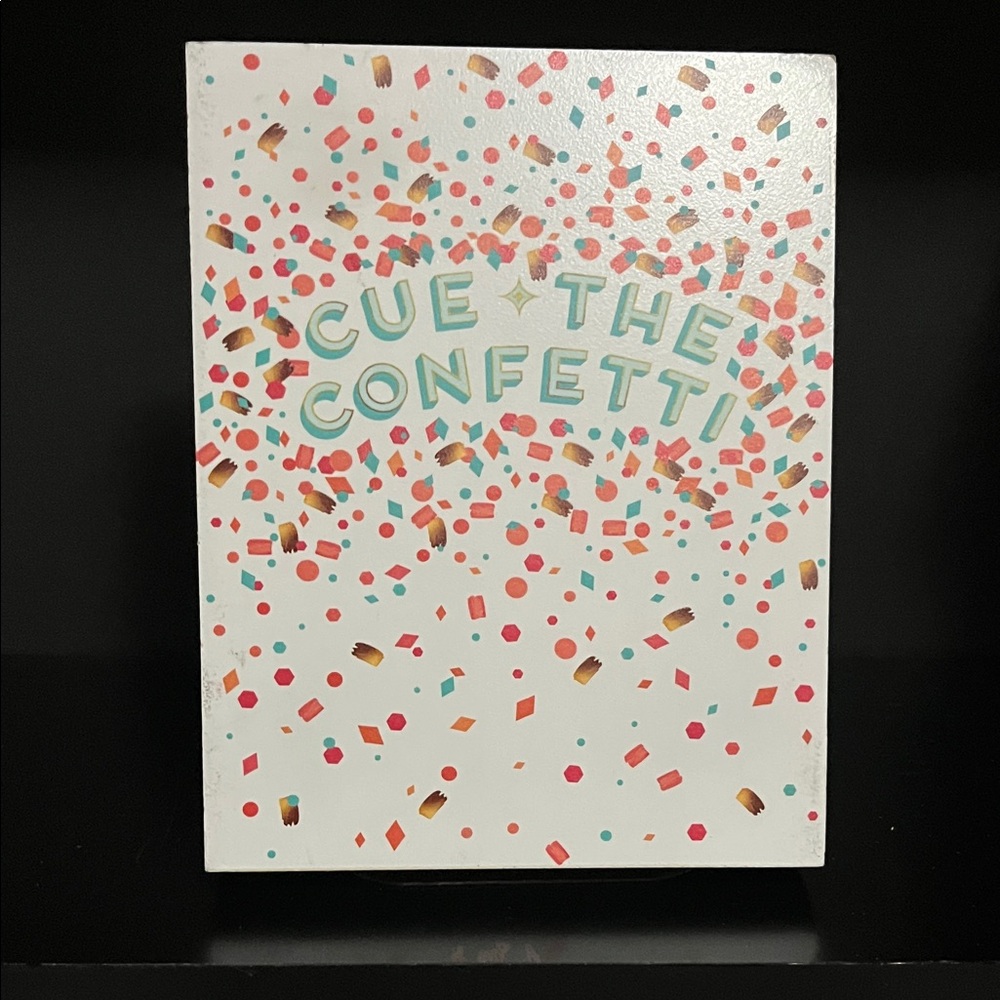 Cue the Confetti Wall Art
